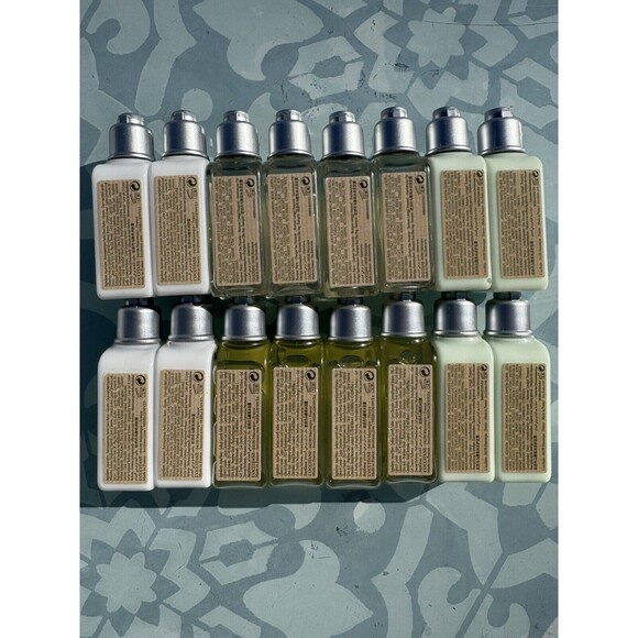 16 Pc L'occitane Verveine Verbena Shampoo Conditioner  Showel Gel Lotion 30ml. - Picture 2 of 2